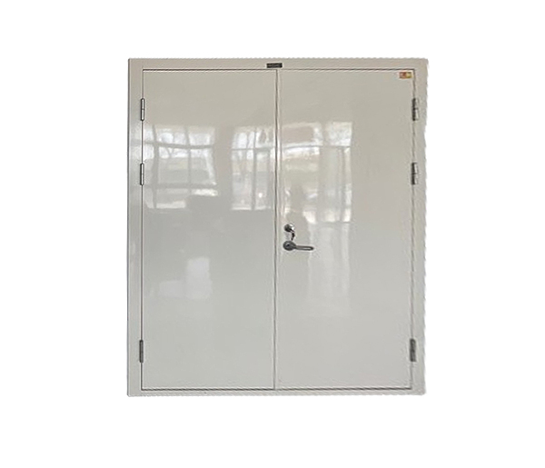 鋼質防火對開門